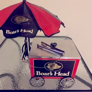 Boars Head Hot Dog cart